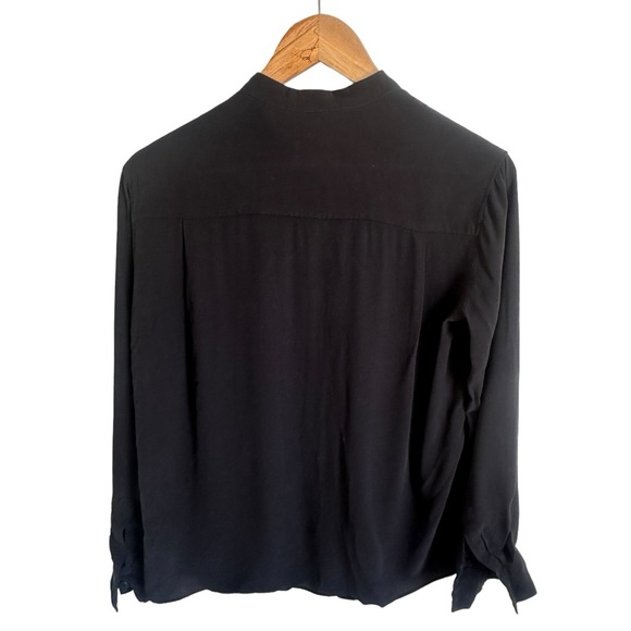 All Saints women’s button-down black shirt - Picture 2 of 4